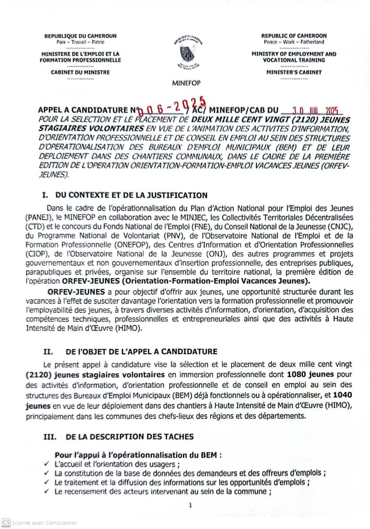 Accueil - Emplois et stages de vacances pour jeunes